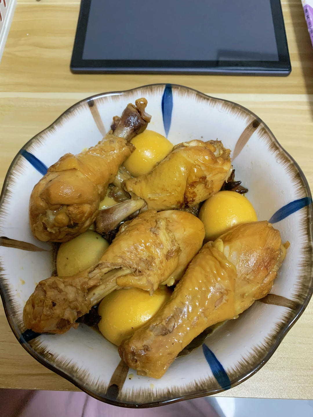 减脂少油少料红烧卤鸡腿鸡蛋（完美超赞）