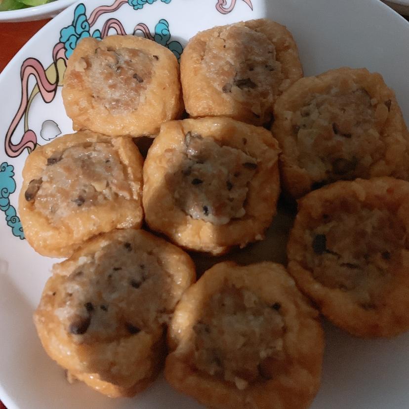 快手油豆腐酿肉