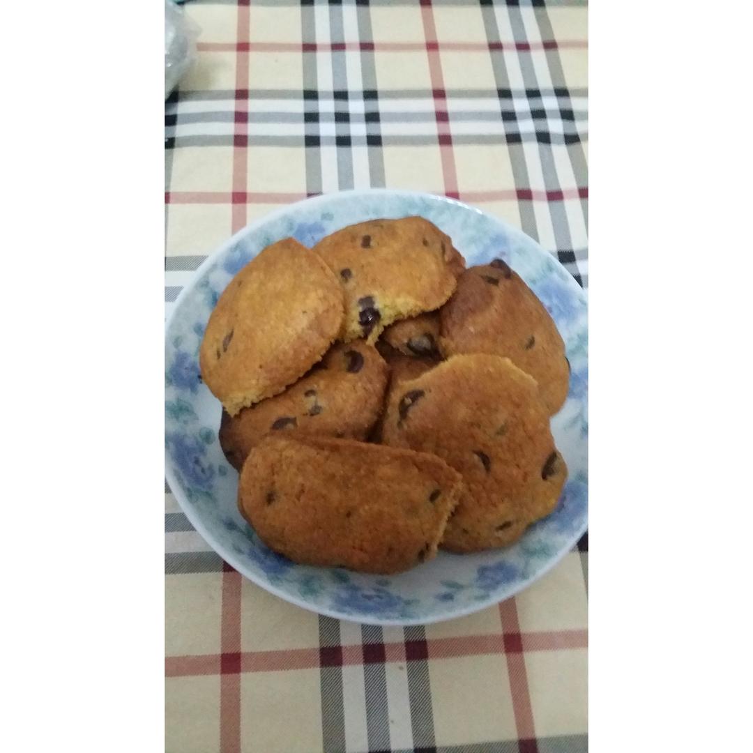 巧克力曲奇饼干 Chocolate Chip Cookies