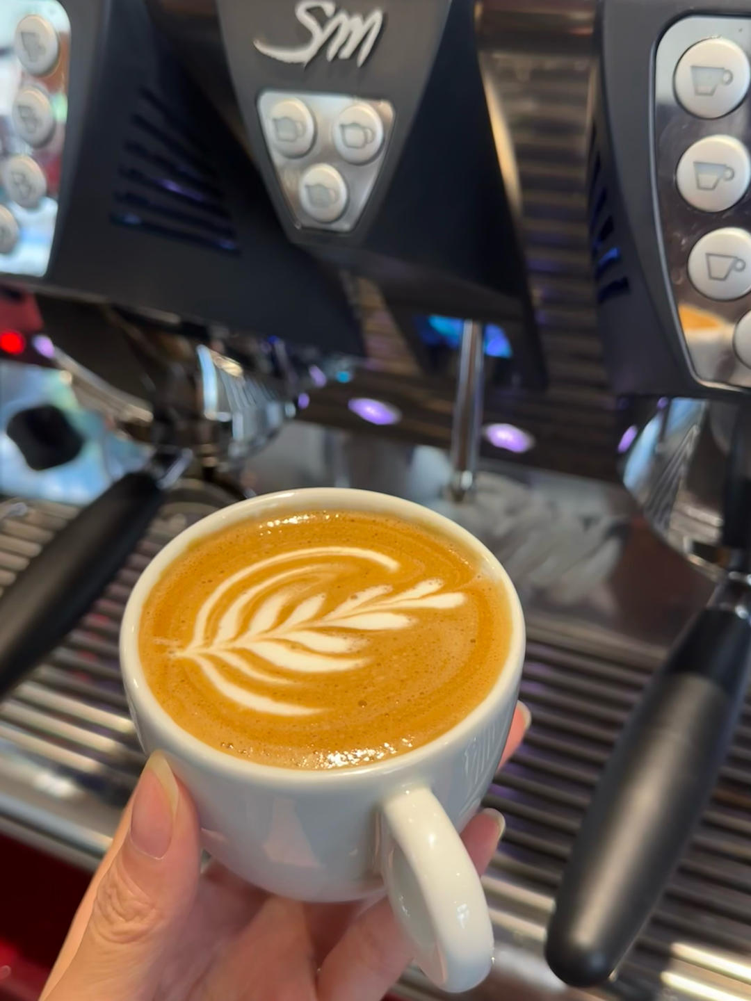 拉花还是要试的