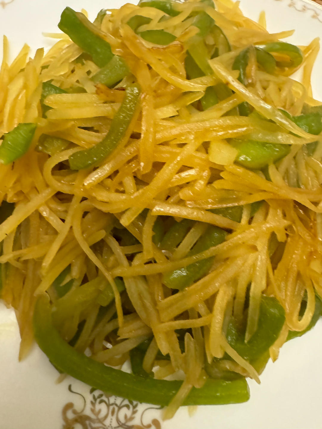 酸辣土豆丝的家常做法 超级下饭