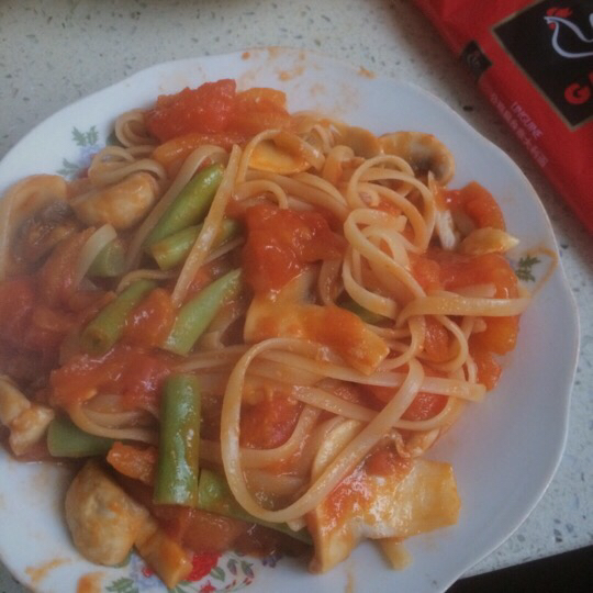 芝士番茄意面