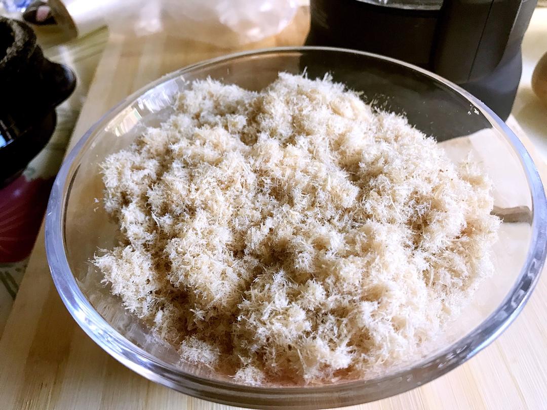 （视频菜谱）自制肉松