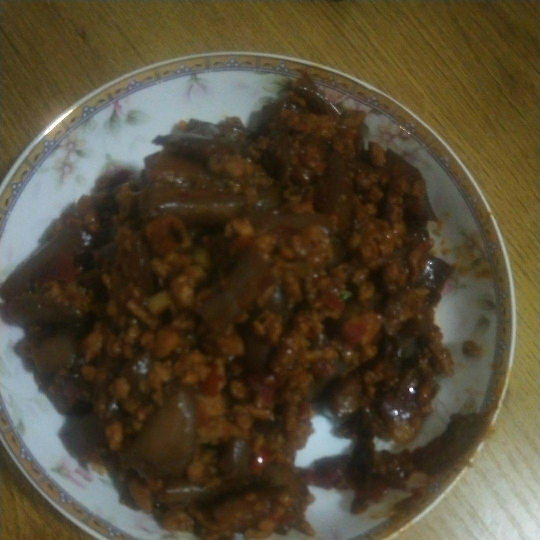 下饭菜№1#肉末茄子#