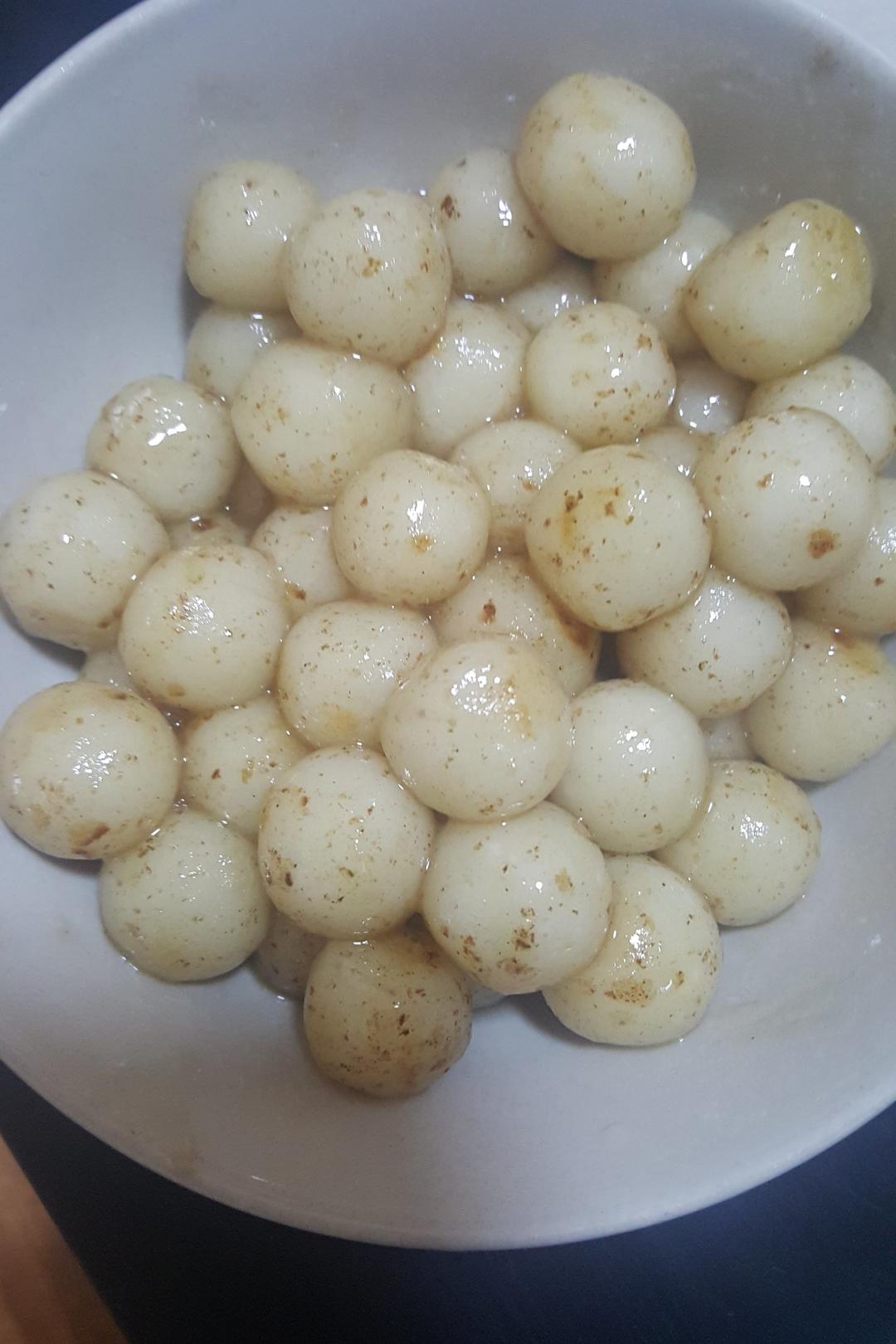 域厨娘做的炒汤圆