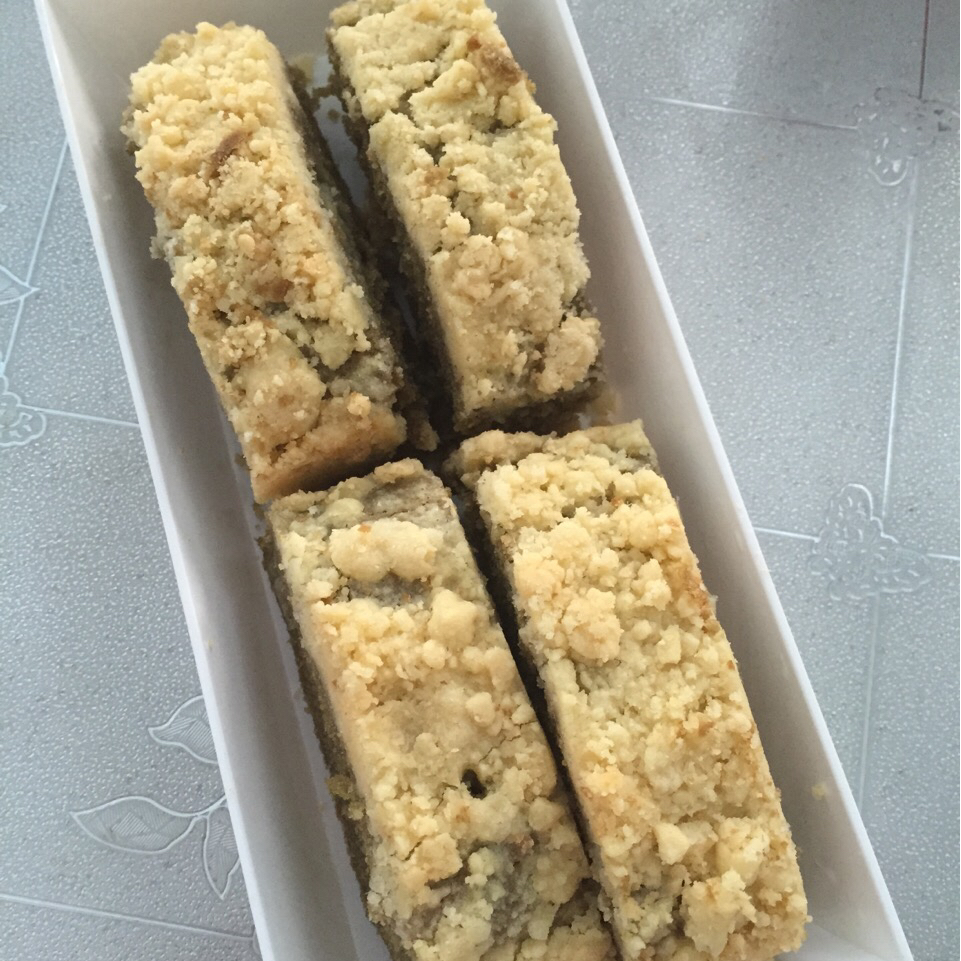 抹茶菠萝酥蛋糕