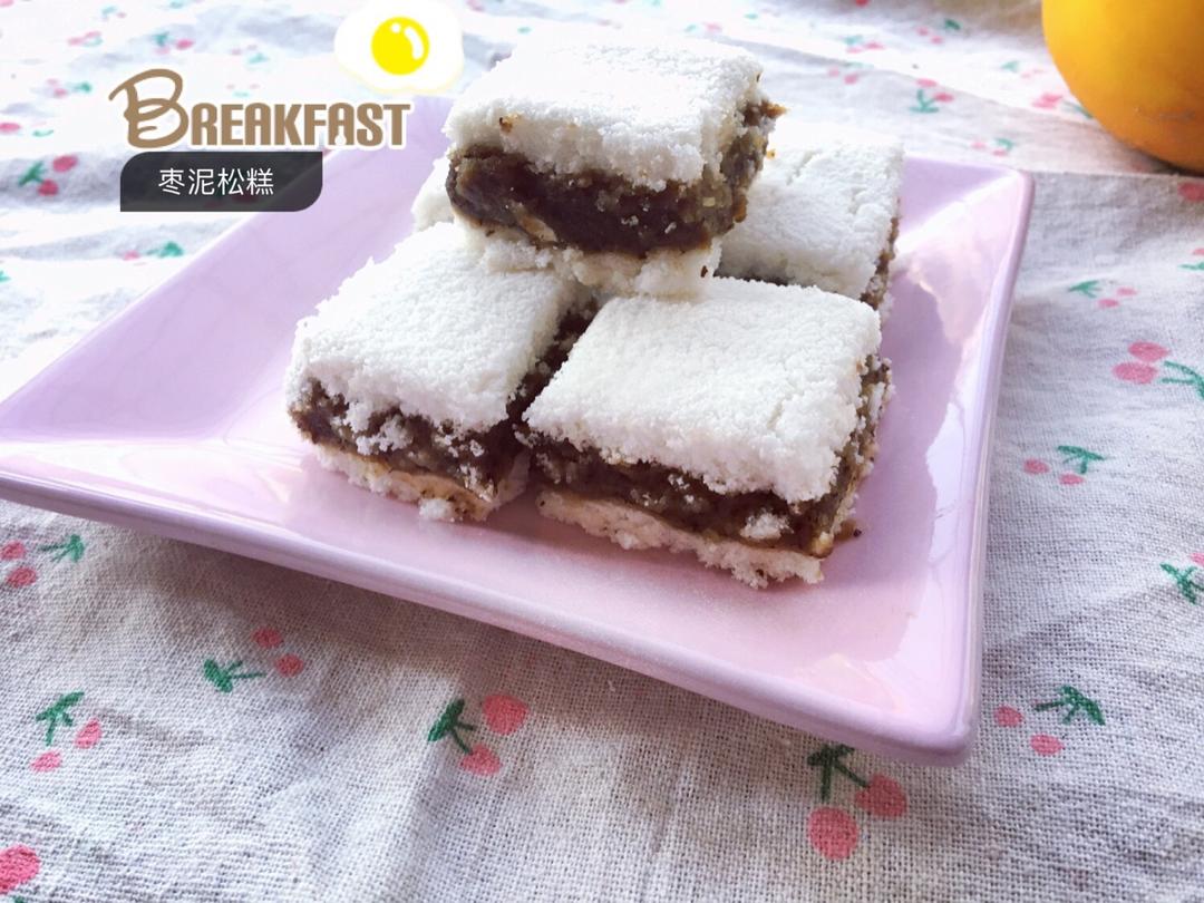豆沙松糕