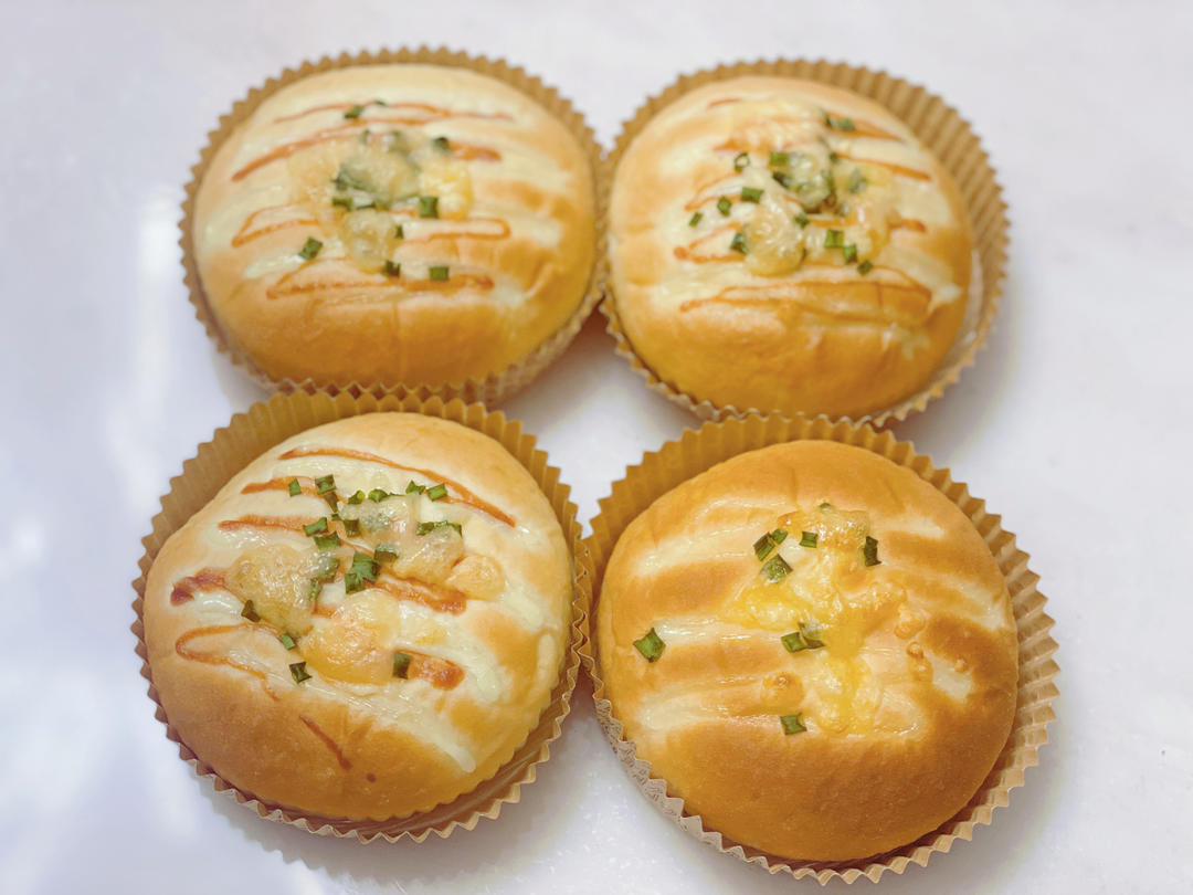 超软葱香芝士包（淡奶油面包体）