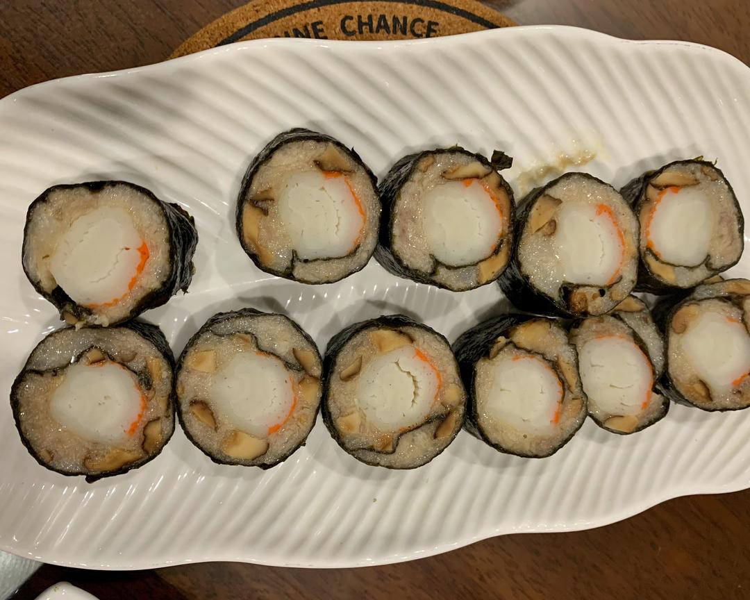 粤港式茶点紫菜卷的做法