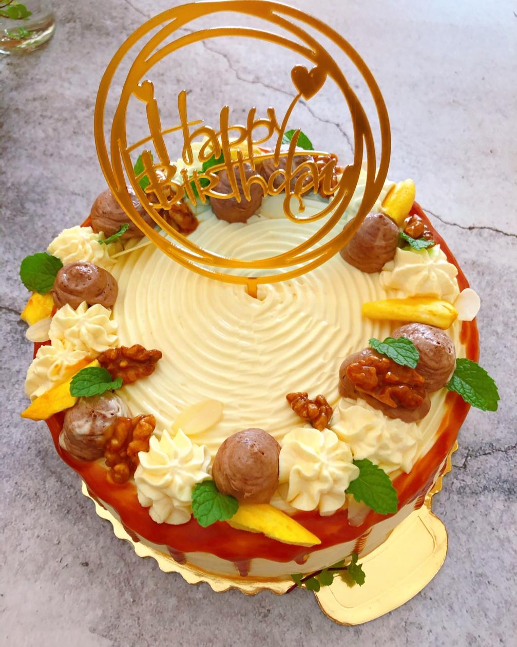 绝配焦糖咖啡奶油蛋糕（6寸）