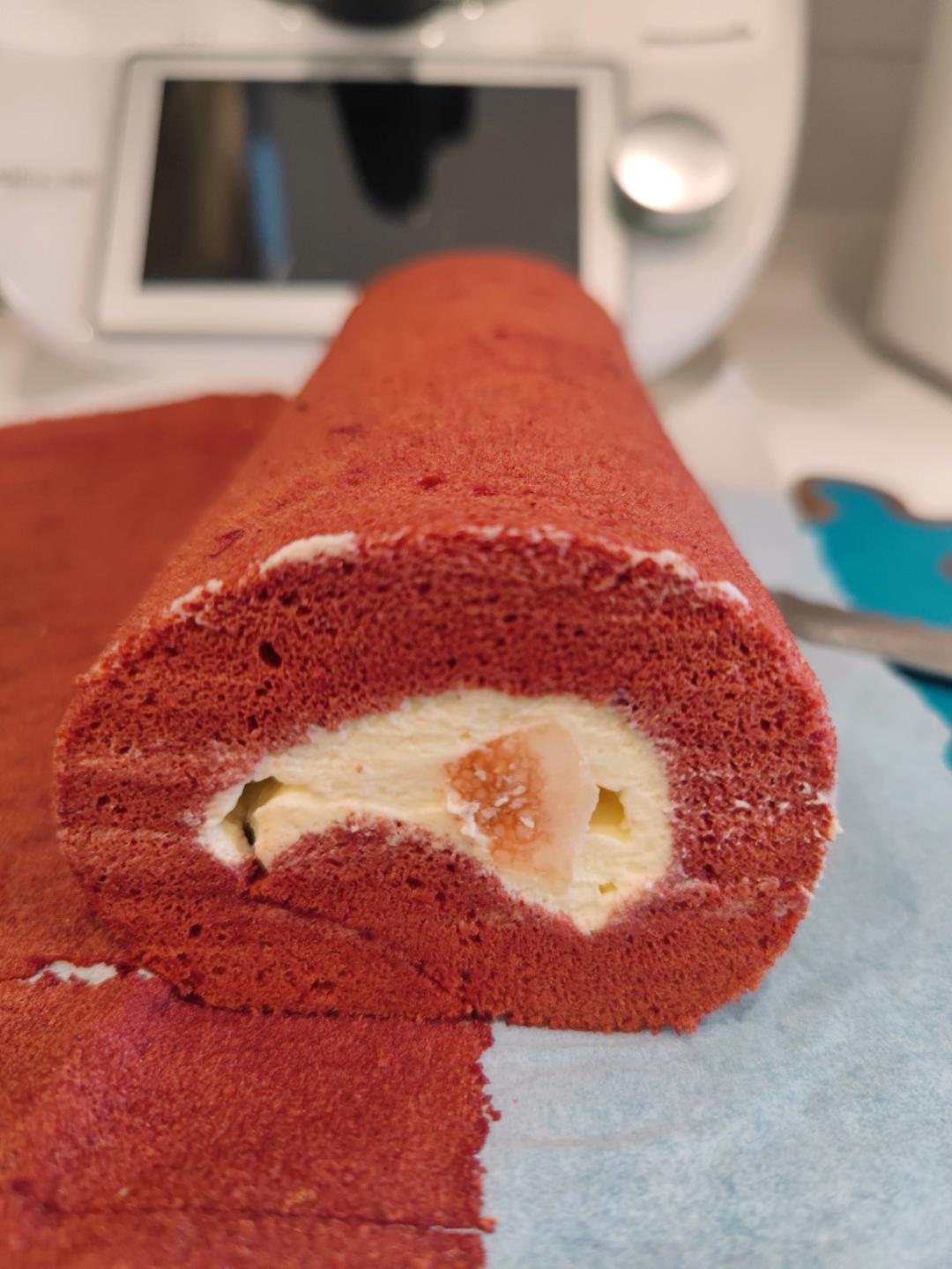 红丝绒海盐奶盖卷/🍓草莓乳酪奶盖卷