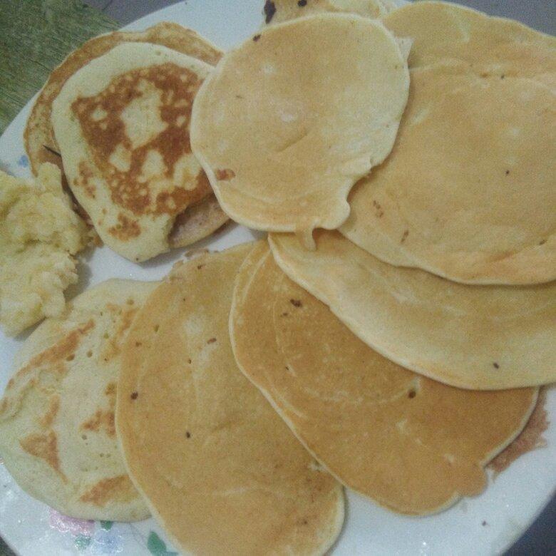 乳清松饼「消耗乳清」