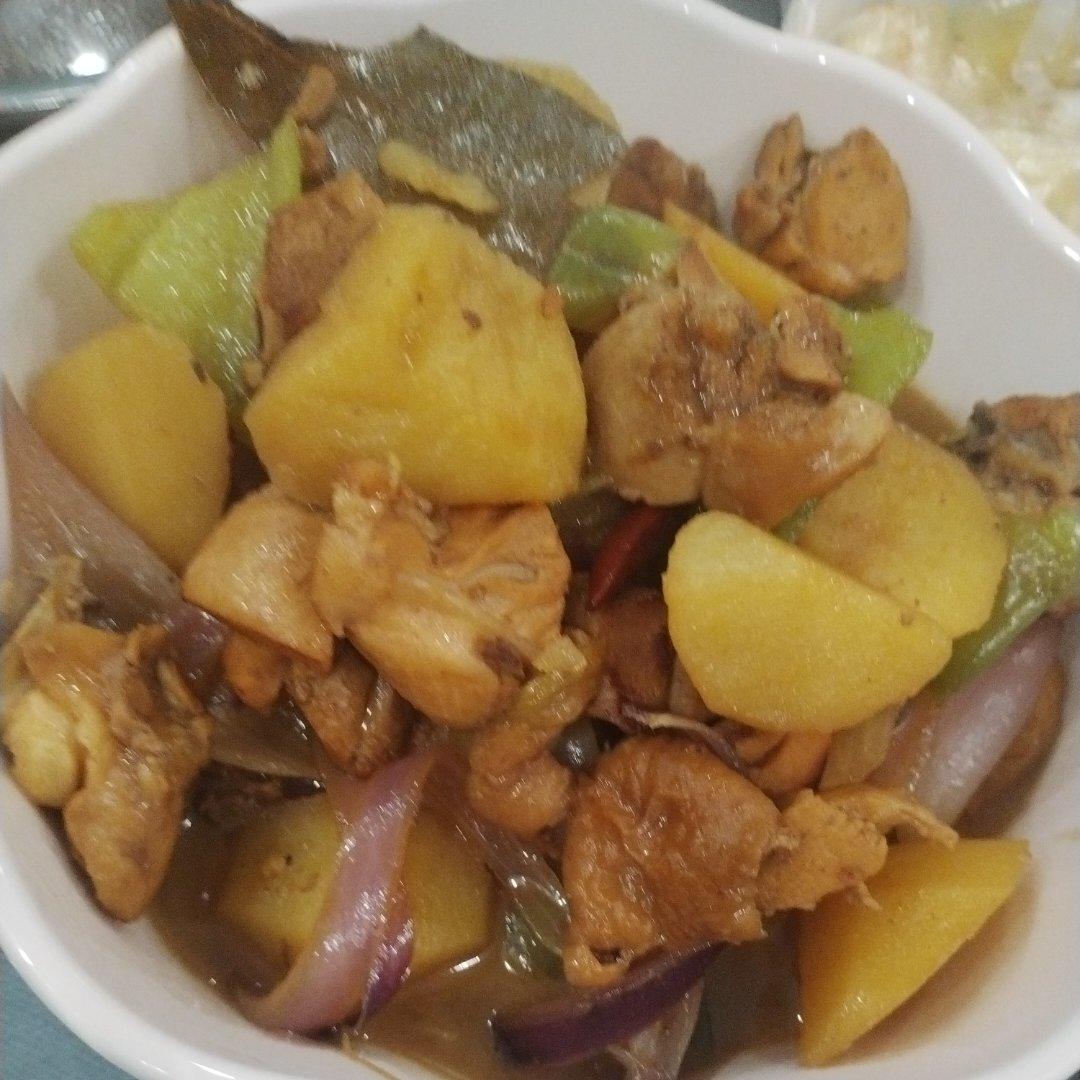 鸡腿顿土豆