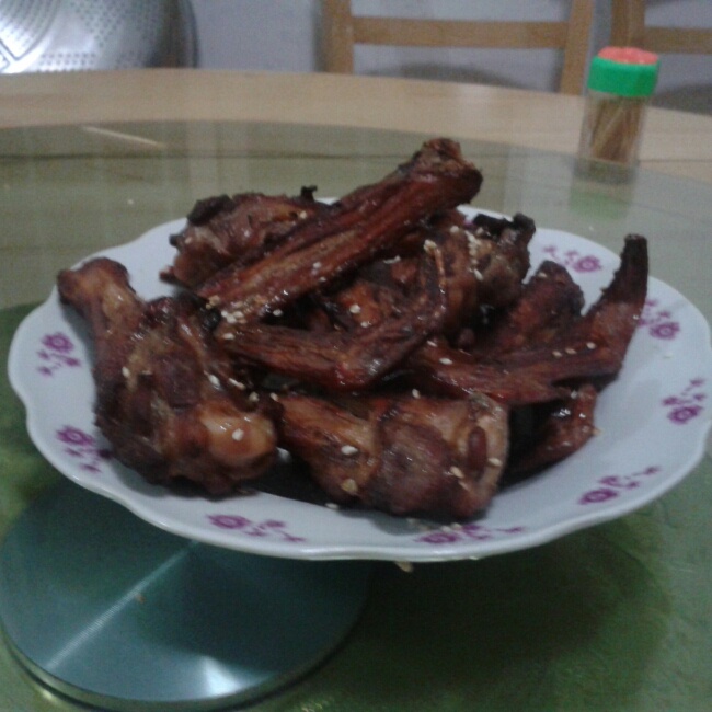 香烤鸭腿