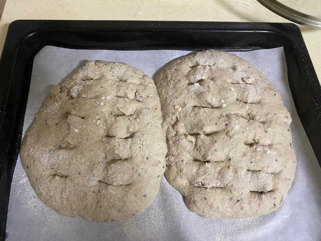 欧包的秘密（免揉/大孔洞/核桃/超简单）