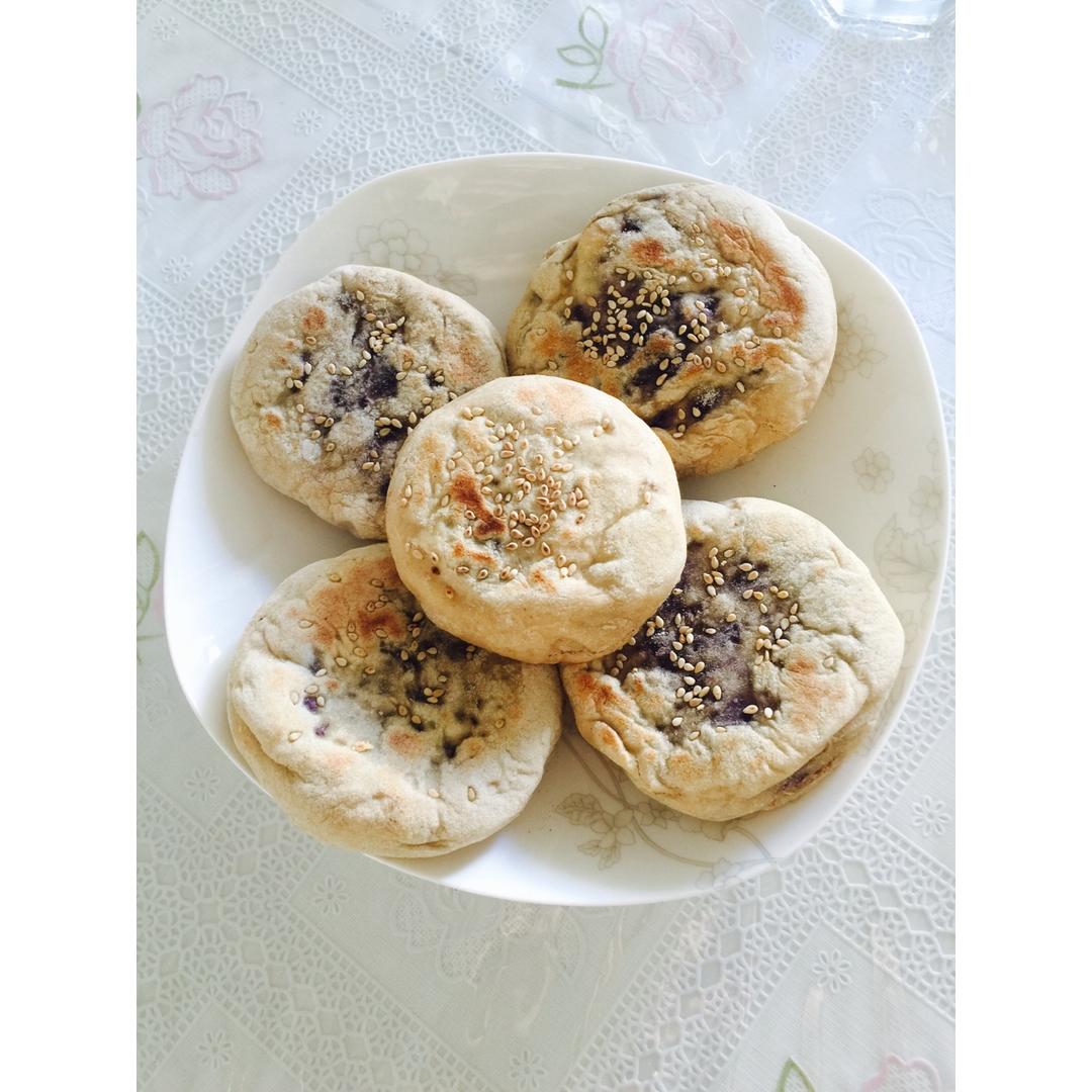 紫薯烙饼