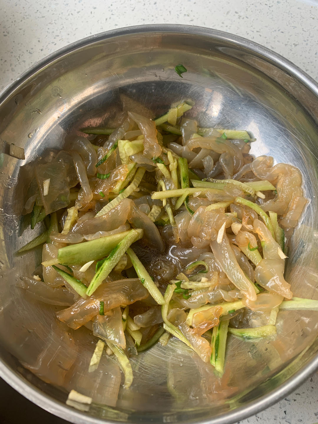 好吃到哭的黄瓜海蜇丝
