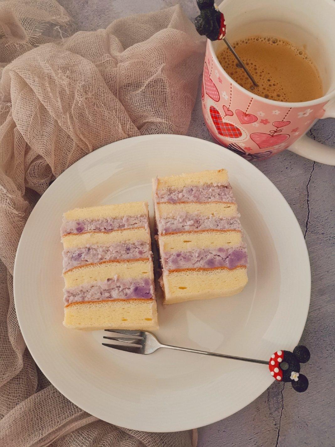 好吃到爆炸的真芋头蛋糕