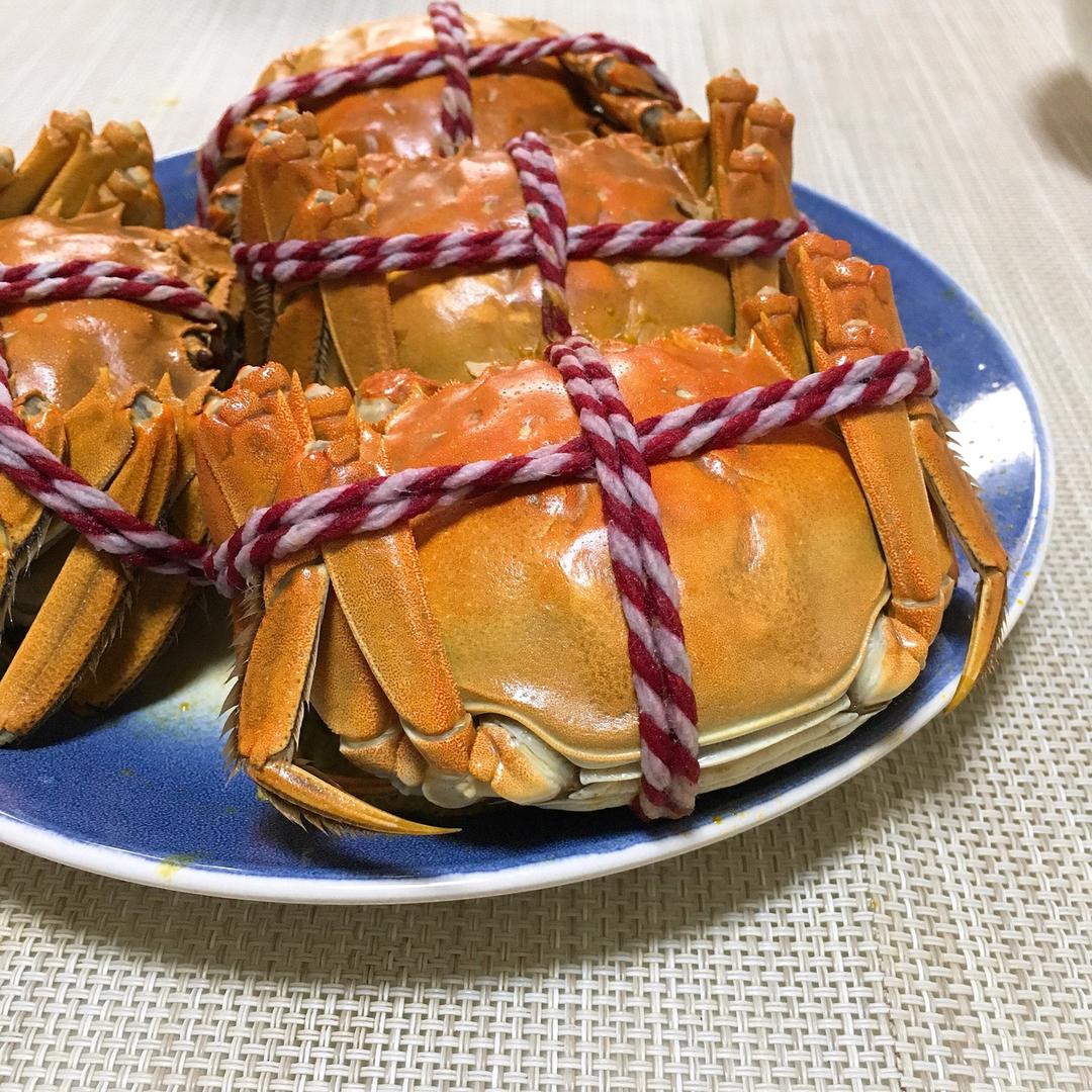 清蒸大闸蟹