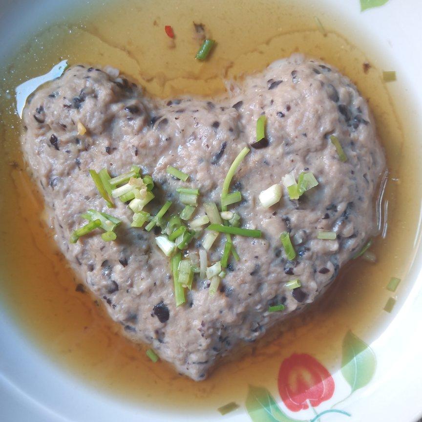 简单美味健康之香菇蒸肉饼