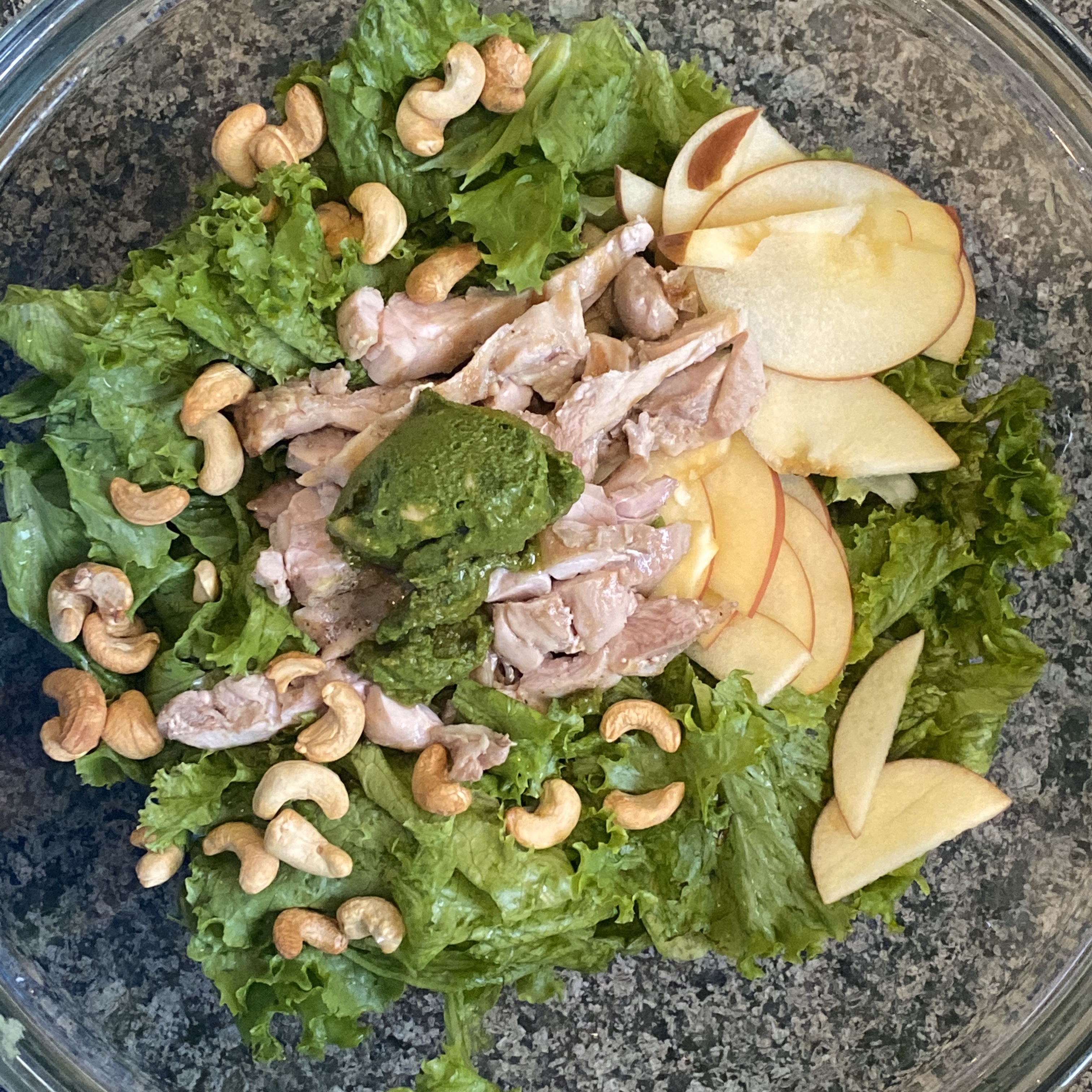 Pesto Chicken Salad 青酱鸡肉沙拉 控制体脂又超级美味的生酮选择的做法 步骤10