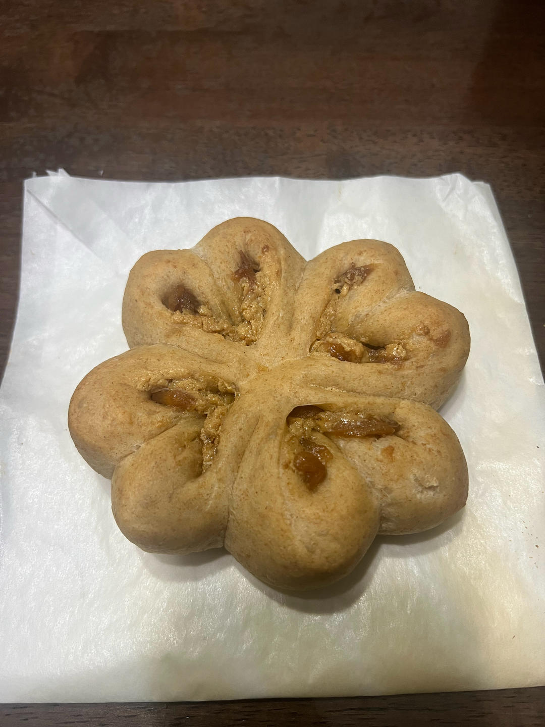 幸运四叶草椰蓉面包|每一瓣都是爱你的形状|香甜小面包