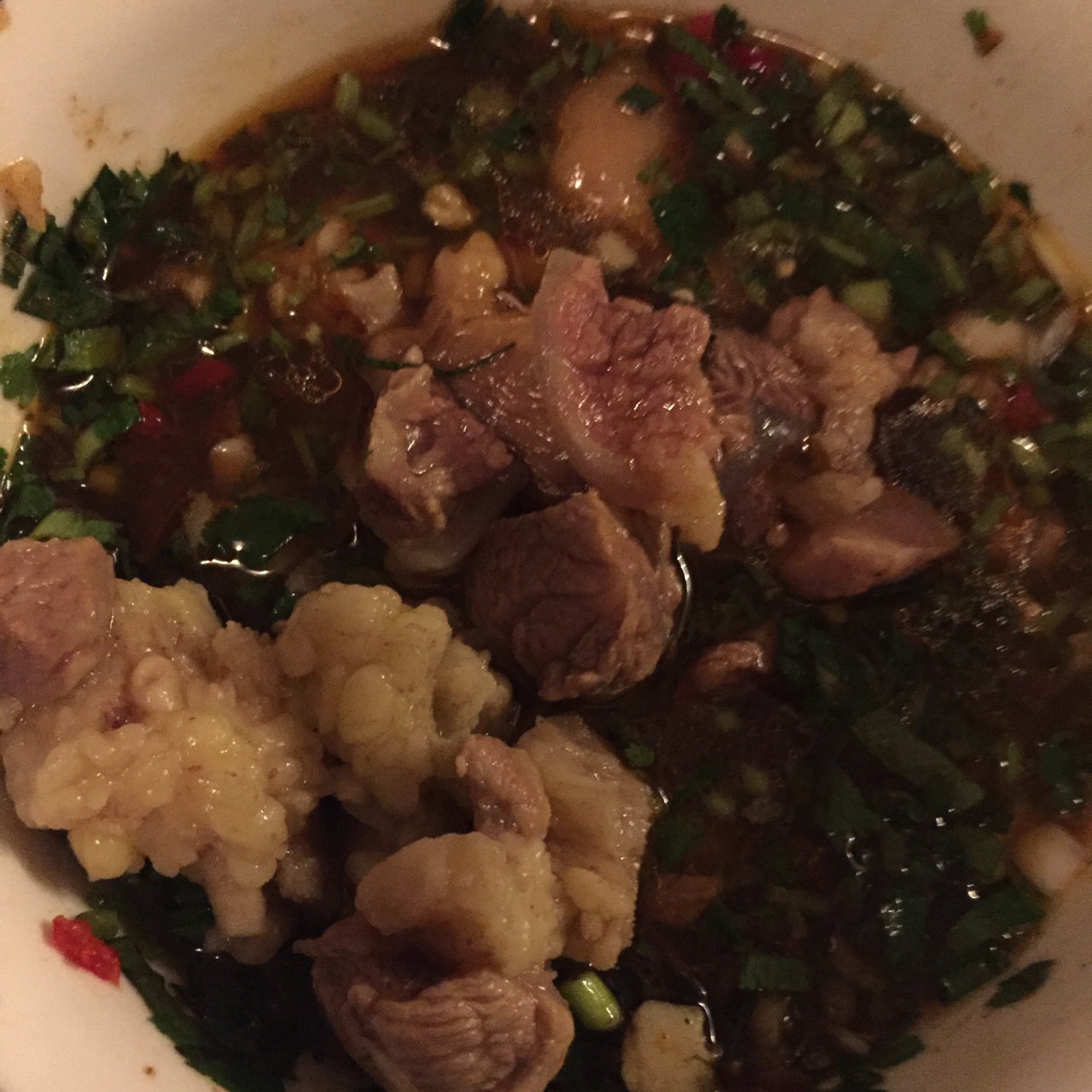 清汤牛肉