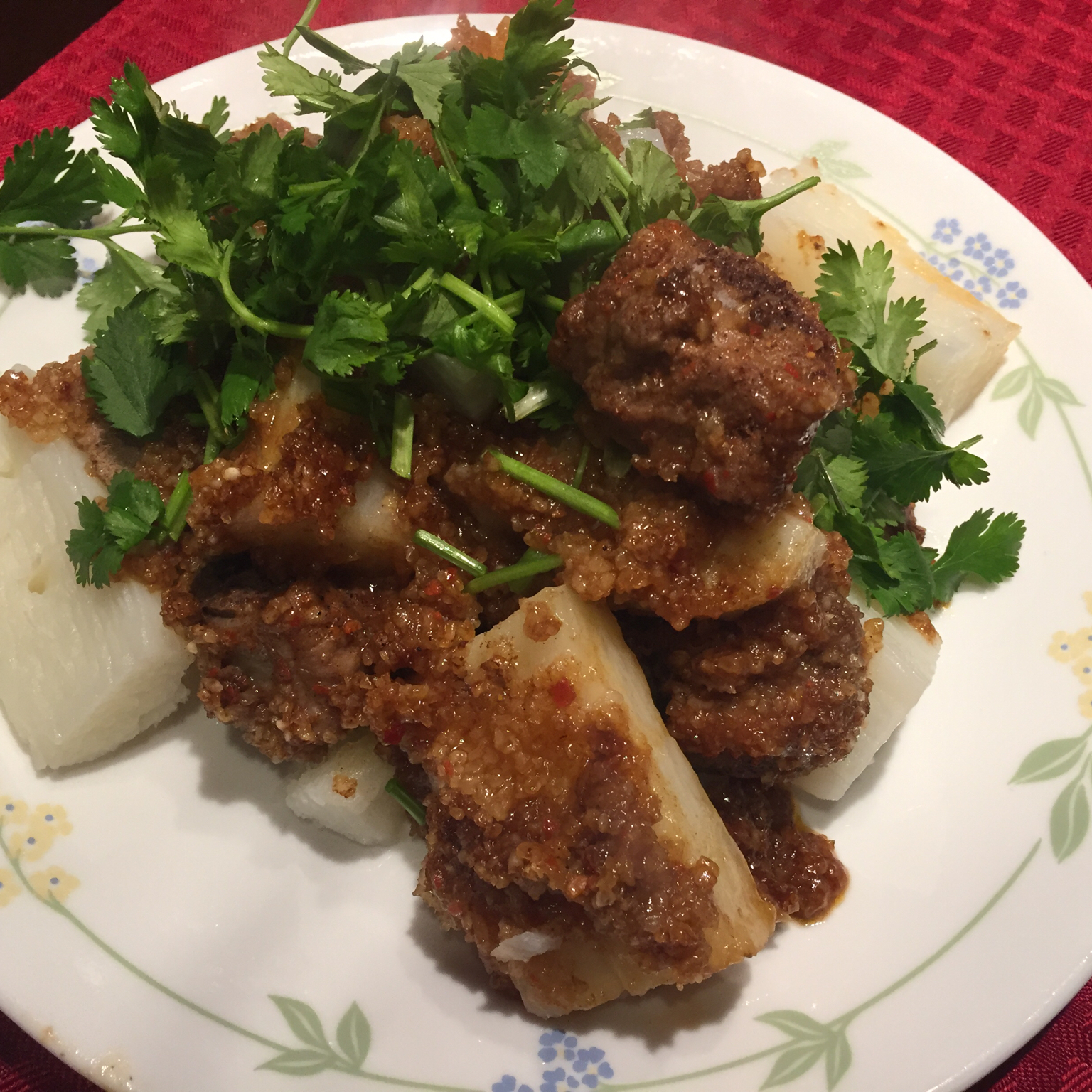 川味粉蒸排骨