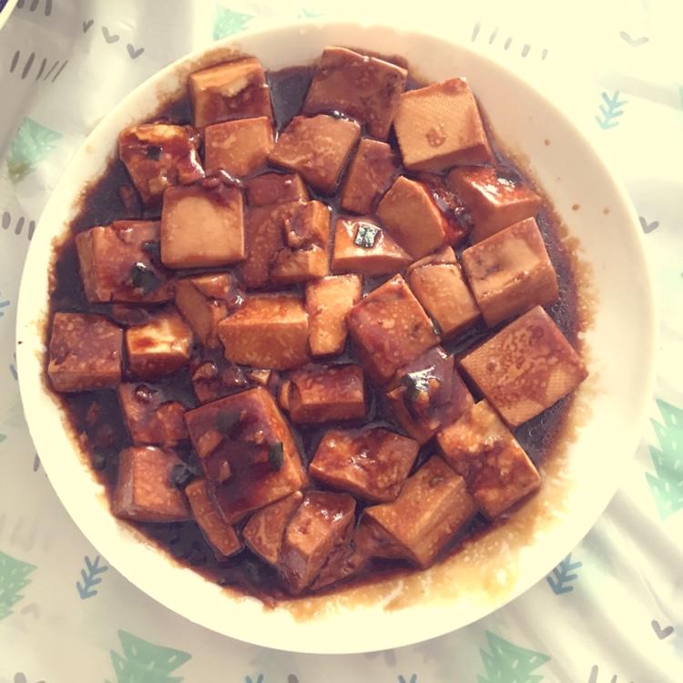 红烧豆腐