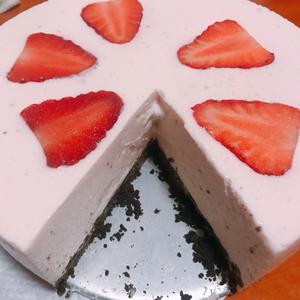 草莓慕斯蛋糕的做法 步骤8