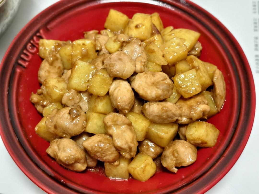 一道怎么做都好吃的干煎土豆鸡丁（红烧，咖喱，椒盐，孜然）