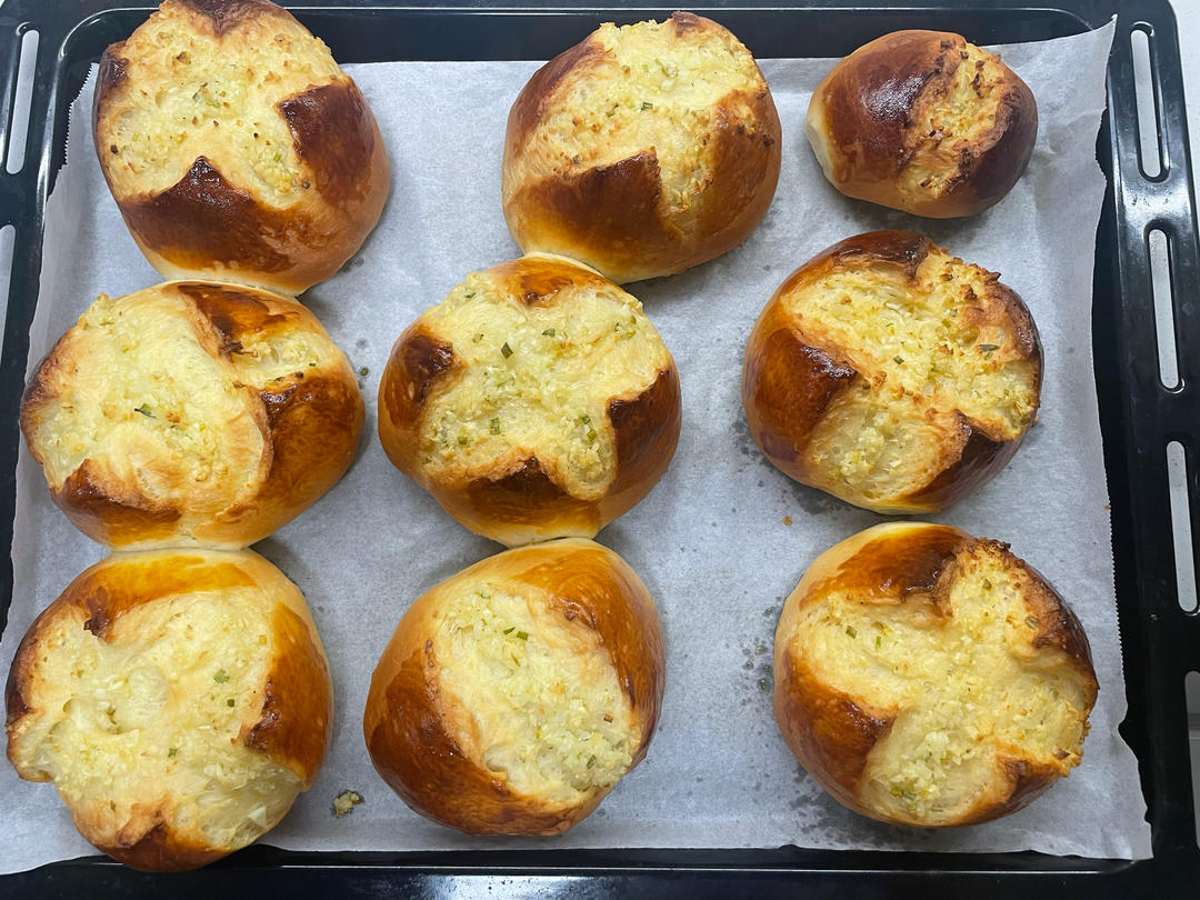 黄油蒜香小面包