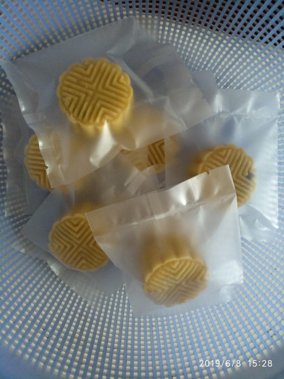 蜜豆馅绿豆糕（无油版）