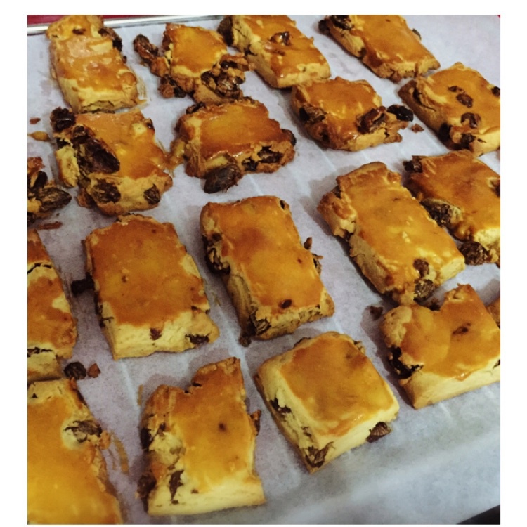 做的葡萄奶酥(helen手把手教你做健康美味小点心)