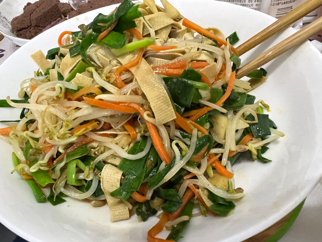 清爽不油腻的炒三丝