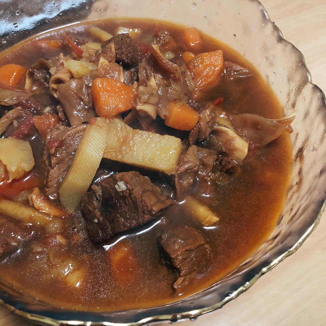 番茄土豆炖牛腩