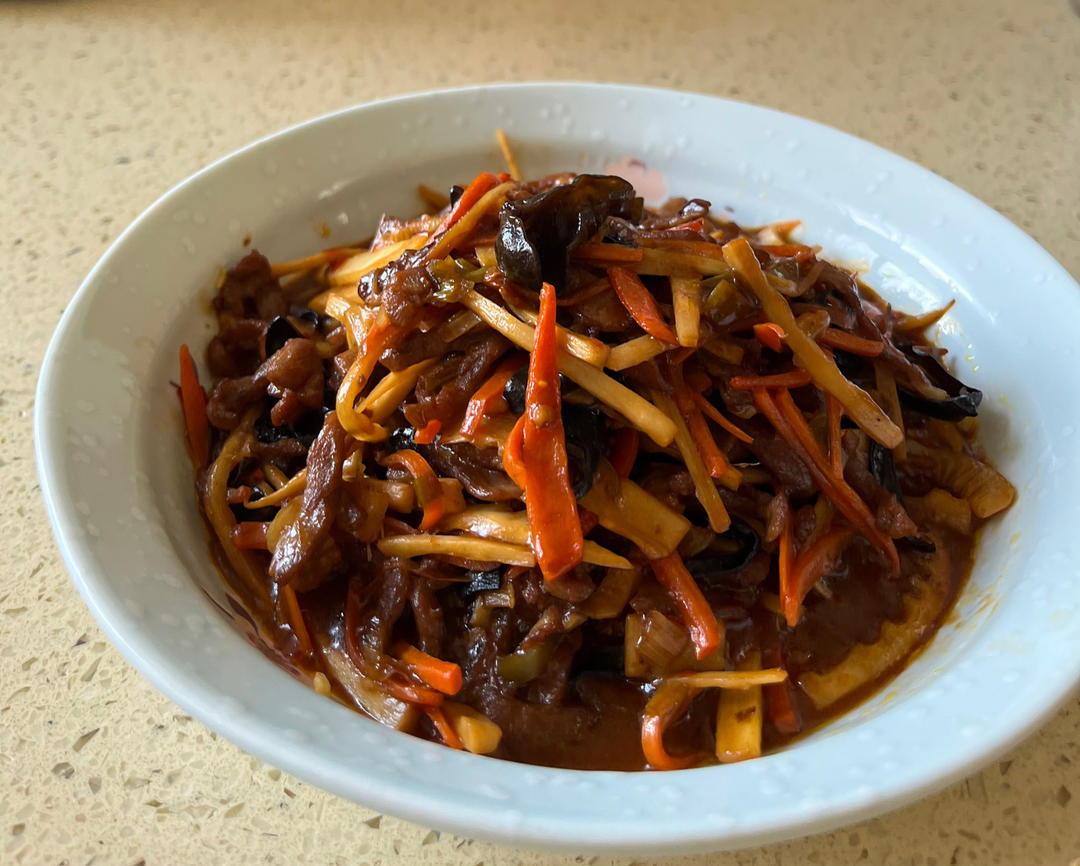 超级下饭鱼香肉丝（不辣版）