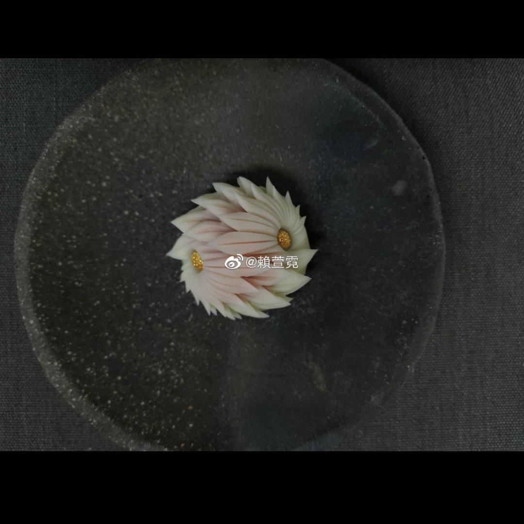 练切菓子｜紫娇花详细做法