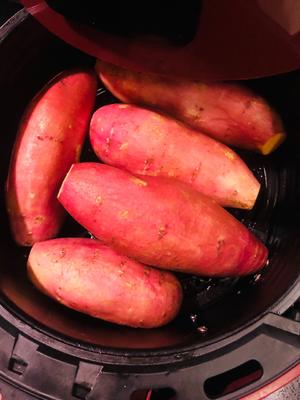 空气炸锅烤红薯(超级简单)的做法 步骤4