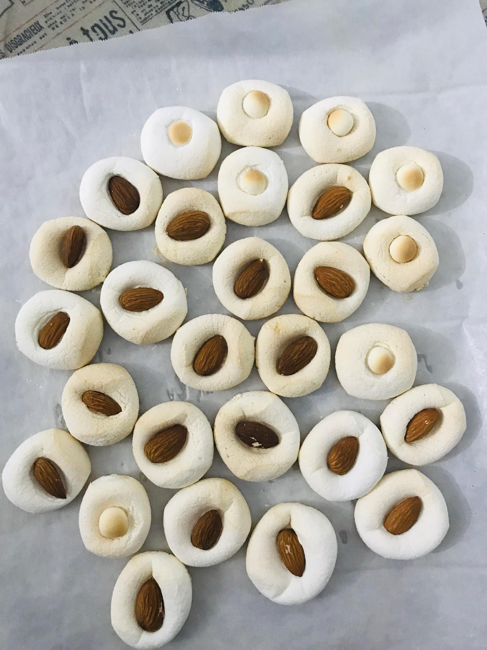 超火的棉花糖饼干