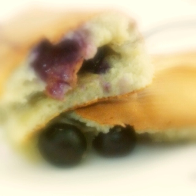 蓝莓酸奶松饼