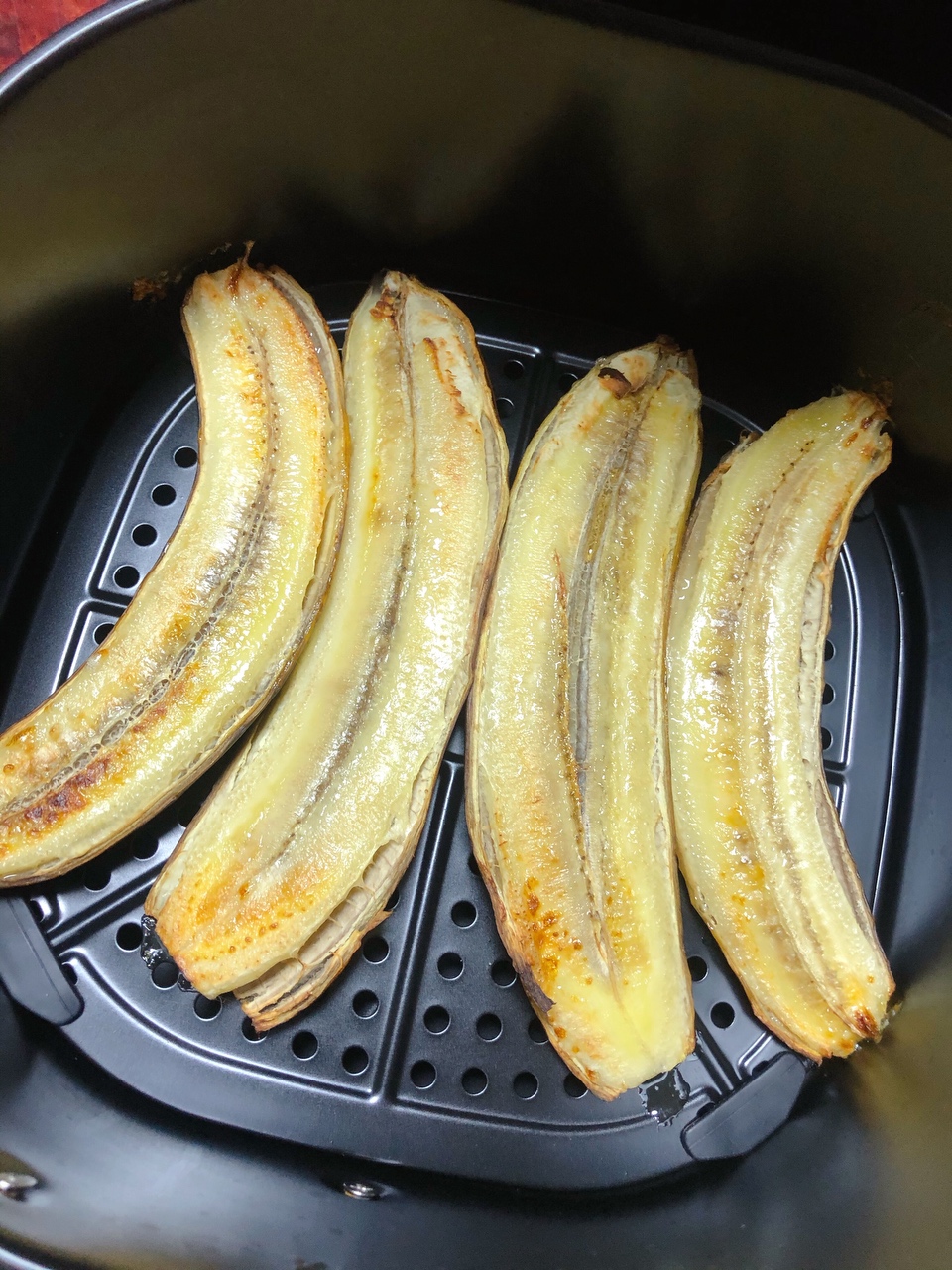 空气炸锅烤香蕉的做法