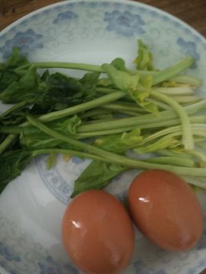 菠菜汁蒸鸡蛋的做法 步骤1