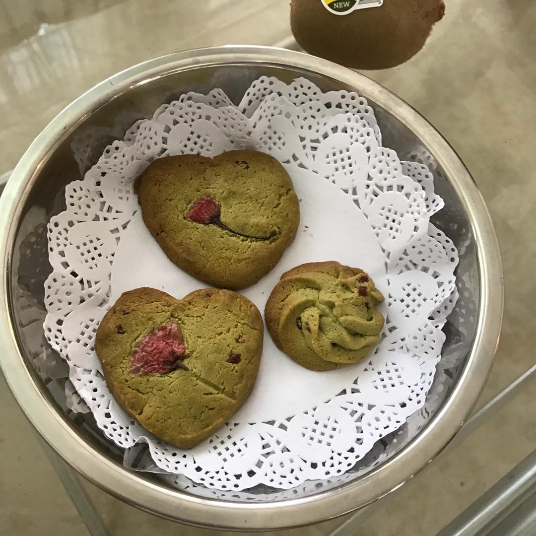 香甜抹茶曲奇饼干