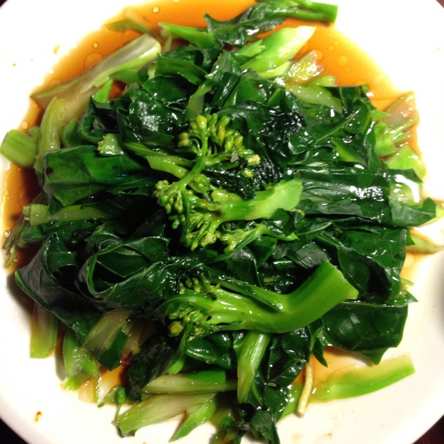 白灼芥兰