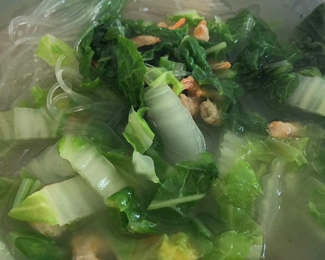 【简单】小虾皮白菜粉丝汤的做法