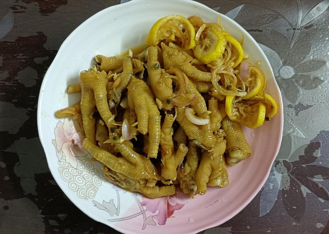 🍋柠檬百香果🌶️酸辣网红鸡爪