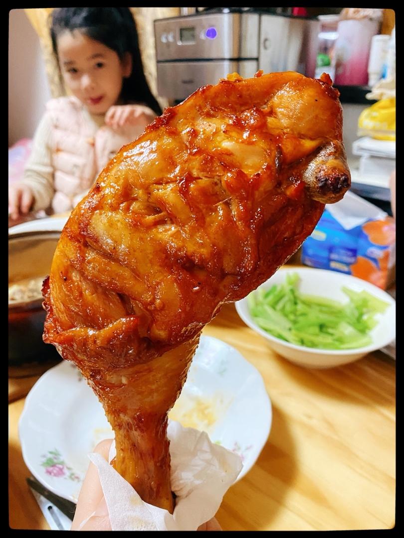 小朋友都爱的 超级简单的 奥尔良烤鸡腿