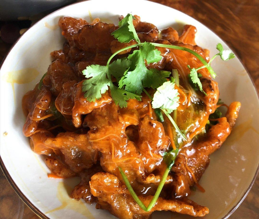 一上桌就哄抢：外酥里嫩酸甜可口的锅包肉