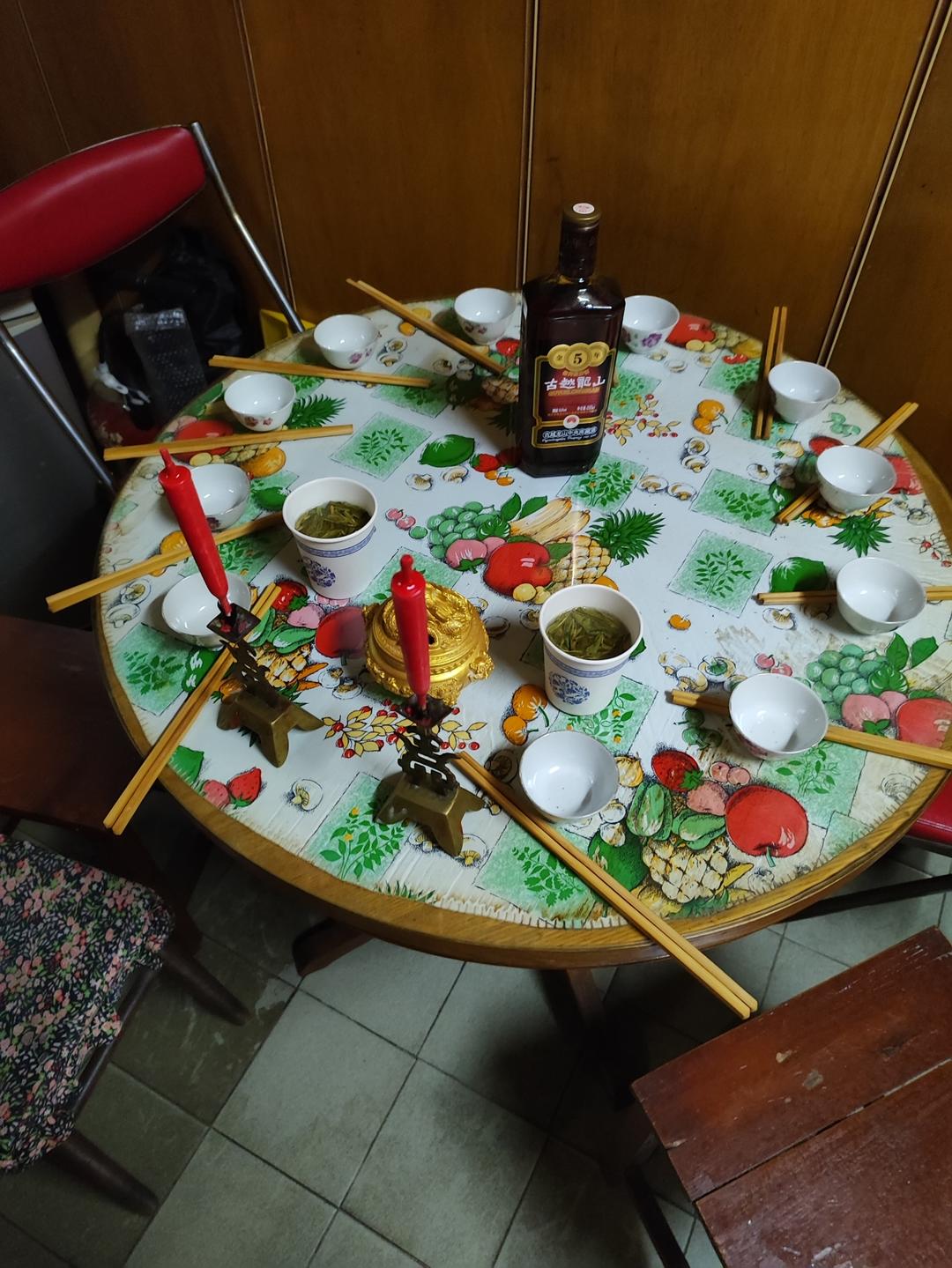 传统祭奠祖宗年夜饭流程
